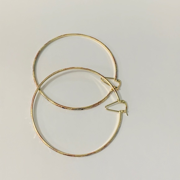 💎❣️THREE TONES HOOPS❣️💎 - Picture 2 of 9